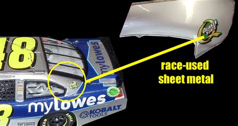 jimmie johnson sheet metal for sale|used sheet metal for race.